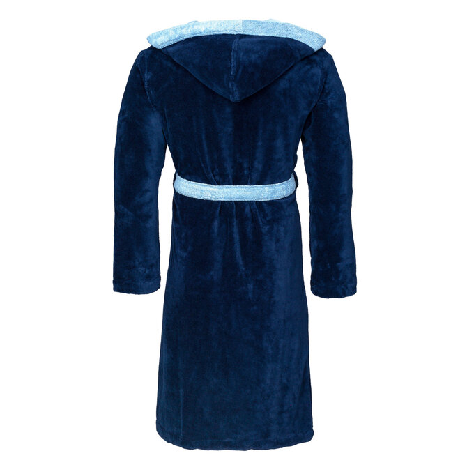 Vossen Badjas Poppy winternight/steelblue  XXL Vossen Badjas Poppy winternight/steelblue  XXL