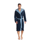 Vossen Vossen Badjas Poppy winternight/steelblue  XL