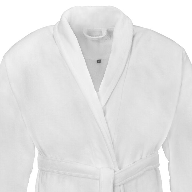 Vossen badjas Feeling Wit M