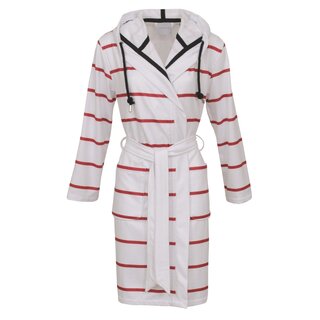 Carl Ross dames badjas 561310 white/night blue 36/38