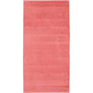 Cawo Noblesse2 Uni Handdoek 50x100 koralle