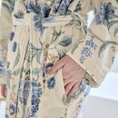 Pip Studio Pip Studio Secret Garden Bathrobe badjas Witblauw L