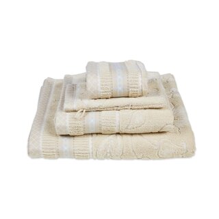 Pip Studio Jasmin Jacquard gastendoekje Zand 30x50 cm