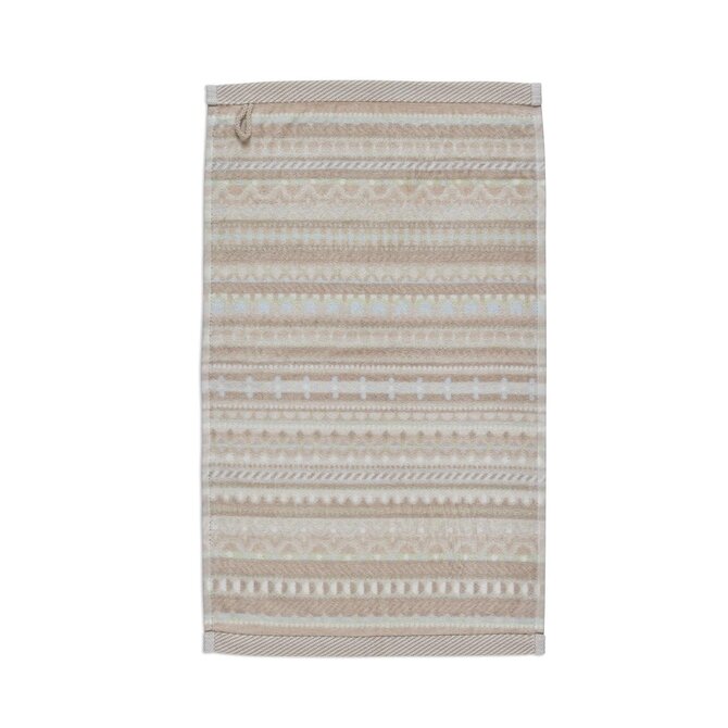 Pip Studio Geometric Print gastendoekje Zand 30x50 cm Pip Studio Geometric Print gastendoekje Zand 30x50 cm