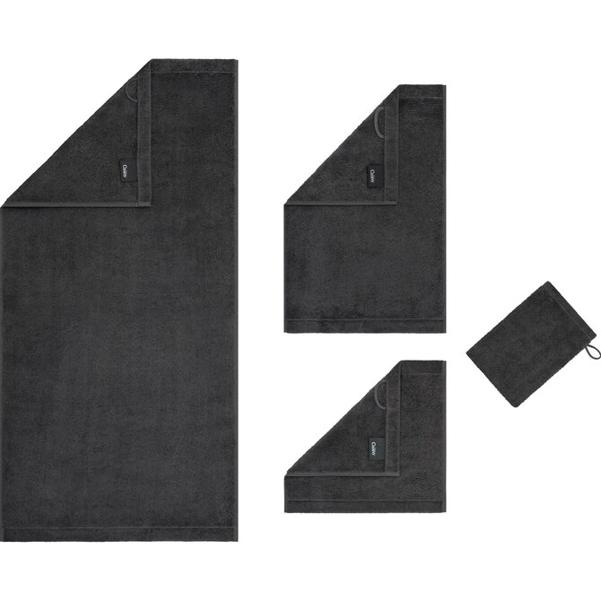 Cawo Lifestyle Uni Washandje 16/22 basalt