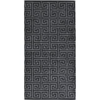 Cawo Noblesse Elegance Allover print Gezichtsdoekje 30/30 zwart