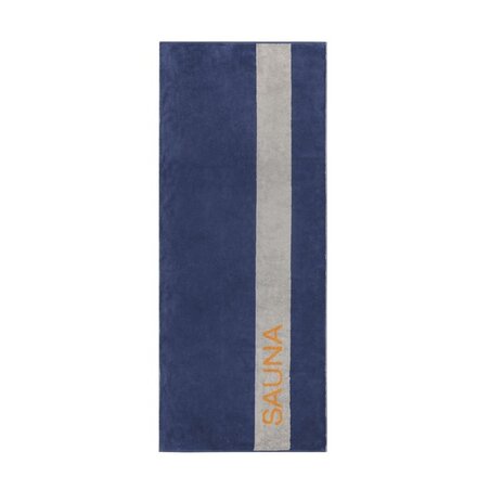 Cawo Sauna handdoek 80/200 navy