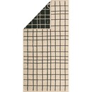 Cawö Cawo Atelier Allover print Douchelaken 70/140 beige