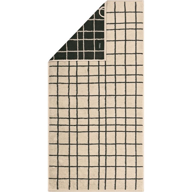 Cawo Atelier Allover print Douchelaken 70/140 beige