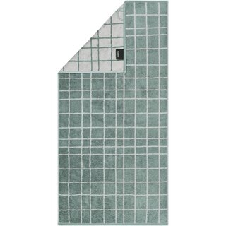 Cawo Atelier Allover print Handdoek 50/100 fjord