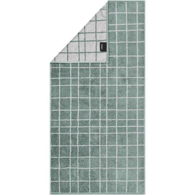 Cawo Atelier Allover print Douchelaken 70/140 fjord
