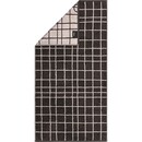 Cawö Cawo Atelier Allover print Handdoek 50/100 basalt