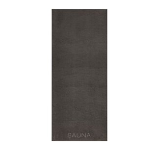 Cawo Pure Sauna Sauna handdoek 80/200 basalt