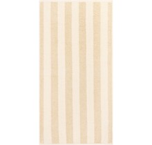 Cawo Pure Strepen Handdoek 50/100 beige