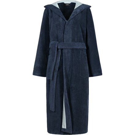 Cawo Dames Home Badjas met Capuchon Uni 802 36/38 sea