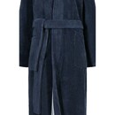 Cawö Cawo Dames  Home Badjas met Capuchon Uni 36/38 sea