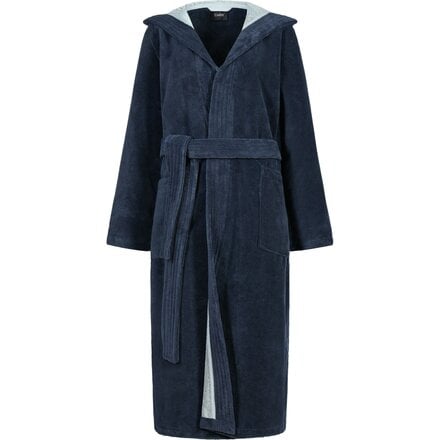 Cawo Dames Home Badjas met Capuchon Uni 802 44/46 sea