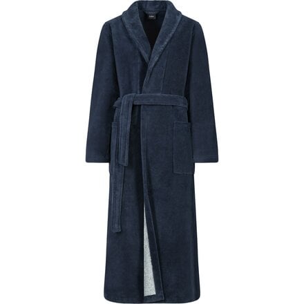 Cawo Dames Home Badjas met Sjaalkraag Uni 806 36/38 sea