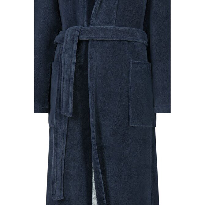 Cawo Dames  Home Badjas met Sjaalkraag Uni 40/42 sea