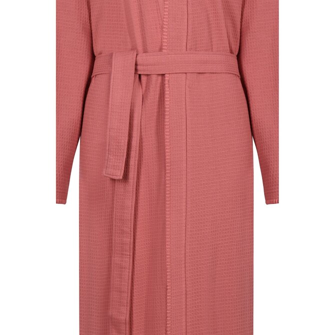 Cawo Dames  Home Kimono, extra licht Uni 32/34 koralle Cawo Dames  Home Kimono, extra licht Uni 32/34 koralle