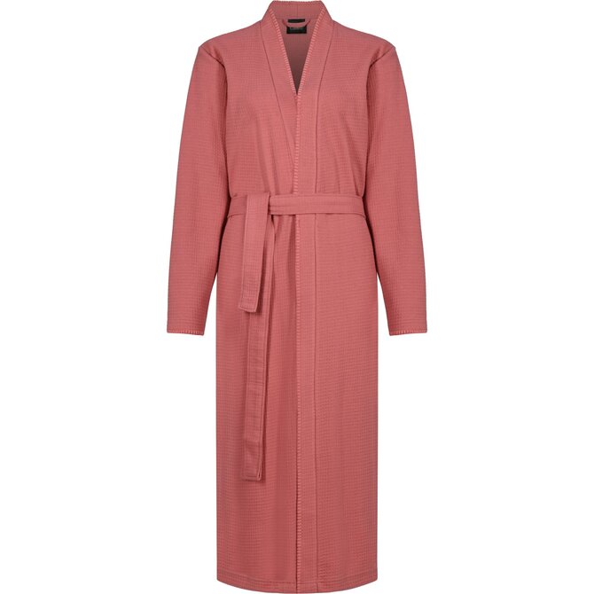Cawo Dames  Home Kimono, extra licht Uni 44/46 koralle Cawo Dames  Home Kimono, extra licht Uni 44/46 koralle