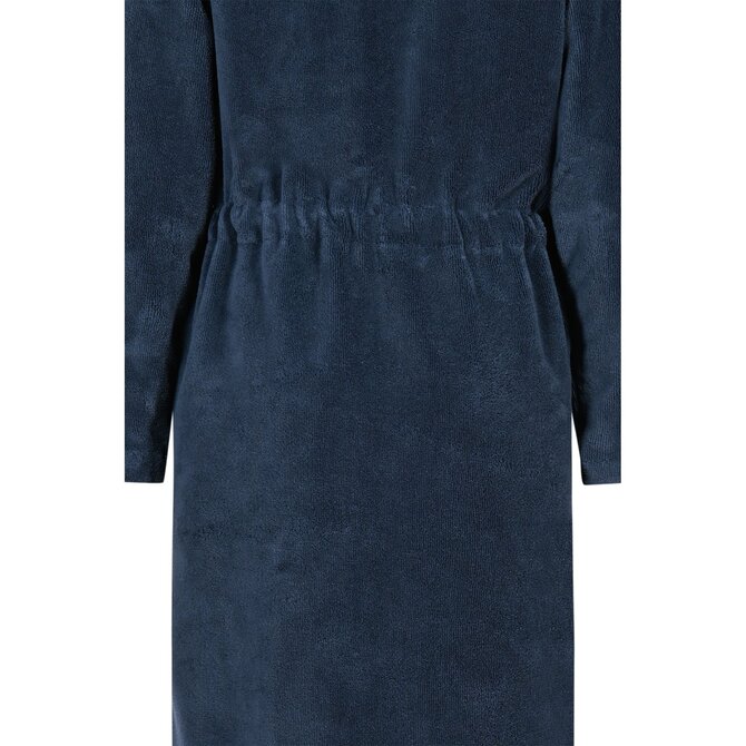 Cawo Dames  Home Badjas met Capuchon en ritssluiting Uni 36/38 sea