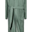 Cawö Cawo Dames  Home Badjas met Capuchon Uni XL fjord