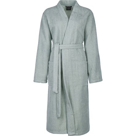 Cawo Dames Home Kimono Uni  5222 L eukalyptus