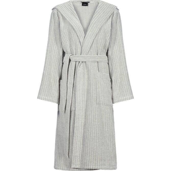 Cawo Dames  Home Badjas met Capuchon, extra licht  L natur-zirbe