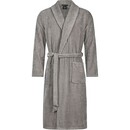 Cawö Cawo Heren  Home Badjas met Sjaalkraag Uni 58 6508 graphit