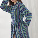 Cawö Cawo Dames  Home Kimono, extra licht  42 multicolor