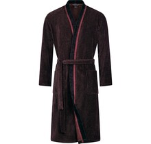 Cawo Heren  Home Kimono  52 rood-zwart