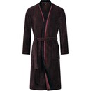 Cawö Cawo Heren  Home Kimono  60 rood-zwart