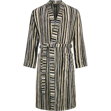 Cawo Heren Home Kimono 58 6607 kiesel