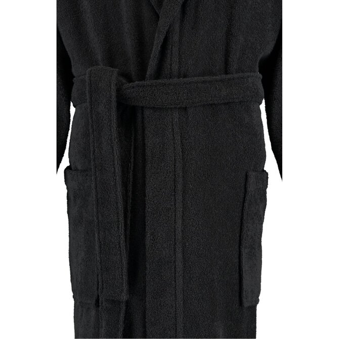 Cawo Heren  Home Badjas met Capuchon Uni 4XL lava