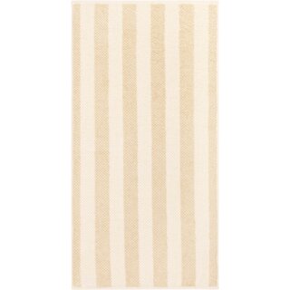 Cawo Pure Strepen Badlaken 80/150 beige