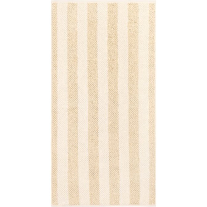 Cawo Pure Strepen Badlaken 80/150 beige