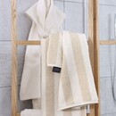 Cawö Cawo Pure Strepen Badlaken 80/150 beige