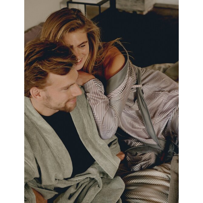 Vandyck Badjas  Bella XLarge thyme