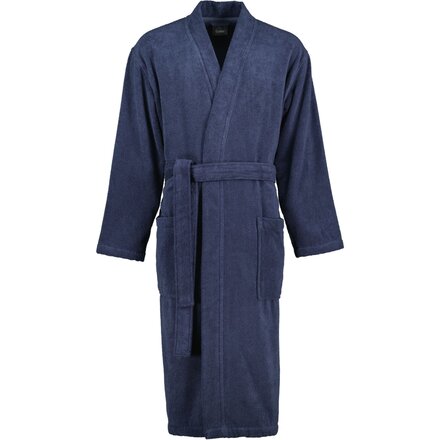 Cawo Heren Home Kimono Uni 828 S blau