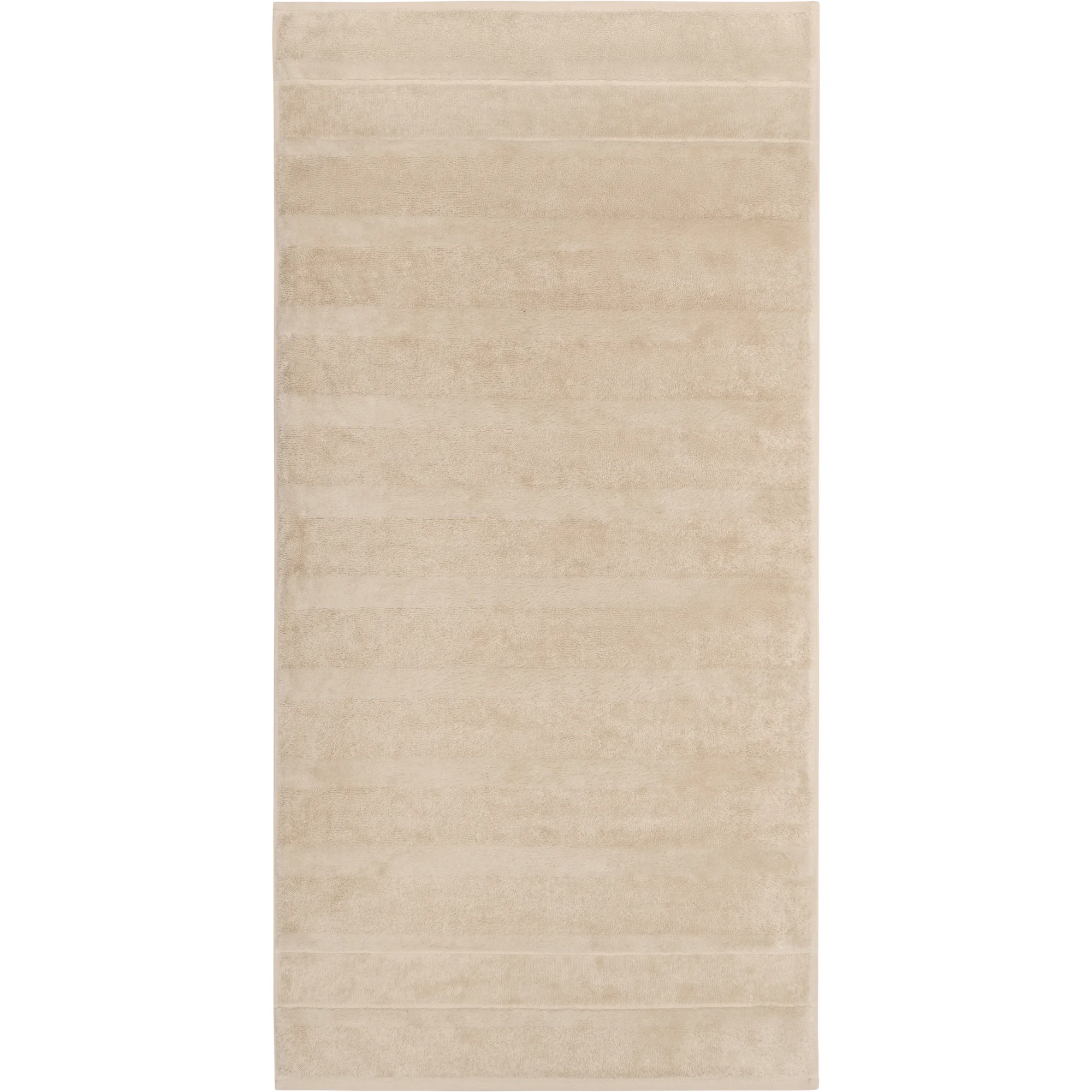 Cawö Cawo Noblesse2 Uni Handdoek 50/100 beige