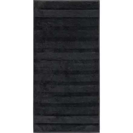 Cawo Noblesse2 Uni Handdoek 50/100 zwart
