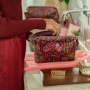 Pip Studio Pip Studio Cooper Cosmetic Purse Medium Querida Velvet Red 22.5x9.5x15cm
