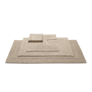 Vandyck Badmat Houston Toiletmat 60x60 almond