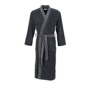 Carl Ross Heren Badjas Kimono 630100 Basalt/Deep Black 48/50