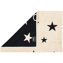 Cawö Cawo Christmas Edition 792 Stars Handdoek schwarz