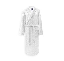 Yellow Rilievo badjas lang M White