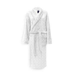 Yellow Rilievo badjas lang M White