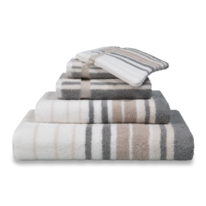 Vandyck Ontario Handdoek 55x100 stone Vandyck Ontario Handdoek 55x100 stone