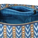 Pip Studio Pip Studio Coco Cosmetic Bag Medium Samba Stripe Blue 21.5x10x10.5cm